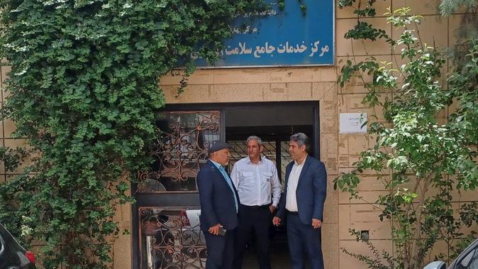 بازدید رئیس و معاون مرکز بهداشت جنوب تهران از نحوه ارائه خدمت در مراکز خدمات جامع سلامت